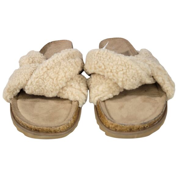 Treasure & Bond Davina Faux Shearling Slide 6M NWOT - Picture 3 of 15